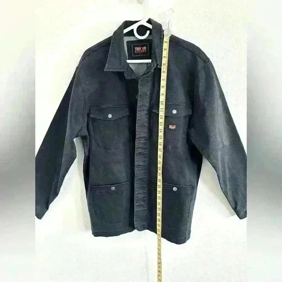 Troy Lee Designs Denim Moto Jacket Size Large - Picture 6 of 10